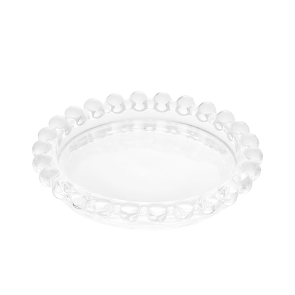 Pearl Collection Crystal Bread Plates 10cm Set of 4