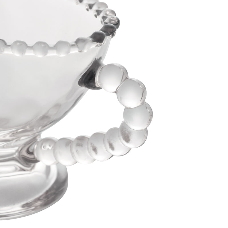 Pearl Collection Crystal Gravy Boat 140ml 13x7x9cm