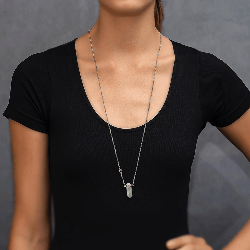 Prism Necklace Amazonite - Handmade Product