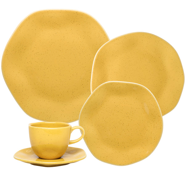 Ryo Passion Fruit 20 Pieces Dinnerware Set Service for 4
