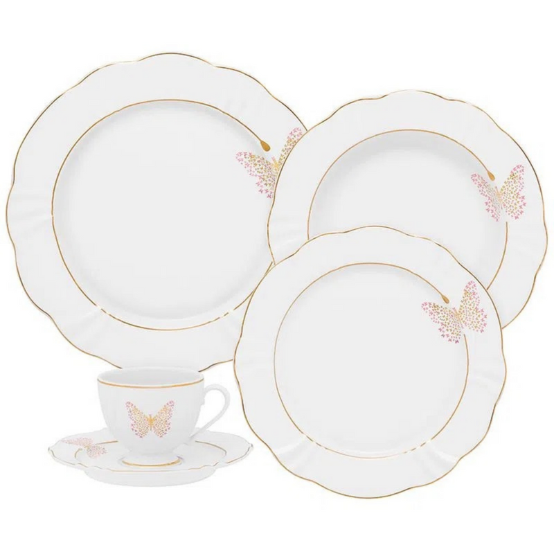 Soleil Enchanted 30 Pieces Dinnerware Set Service for 6